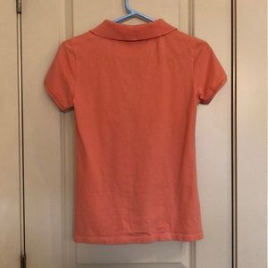 Burberry Tops - Burberry orange polo shirt Burberry Tops - Burberry orange polo shirt